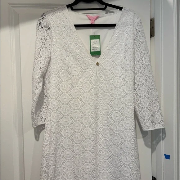 Lilly Pulitzer Ivory Lace Cardigan - Picture 2 of 2